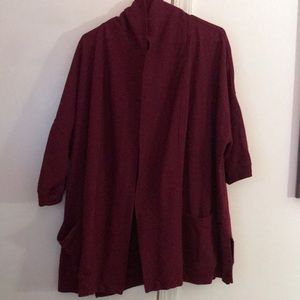 NWOT! American Eagle Outfitters Wine Cardigan